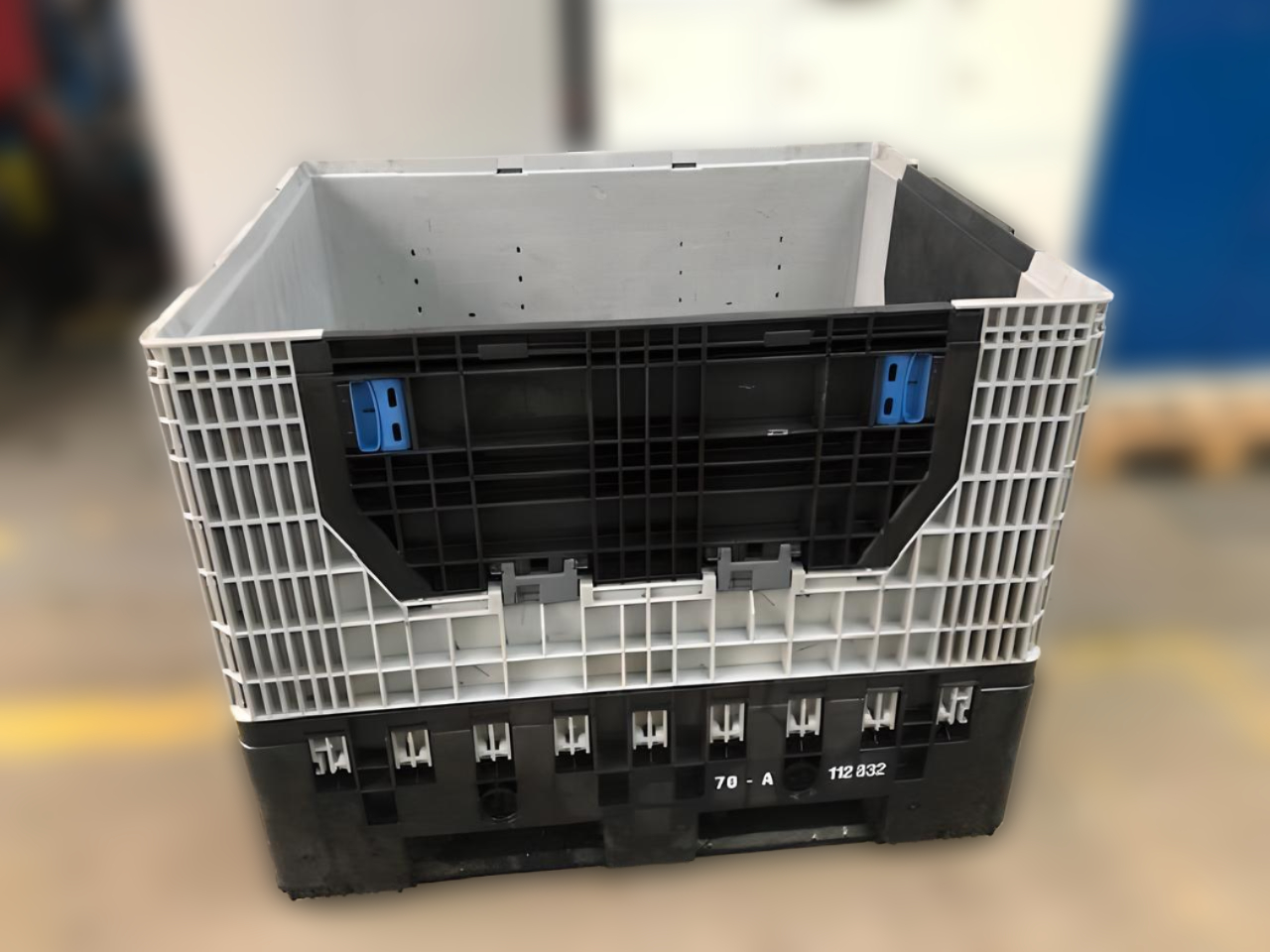 GLT Mehrwegbehälter Palettenbox Großraumladungsträger 710 Liter - 120 x ...