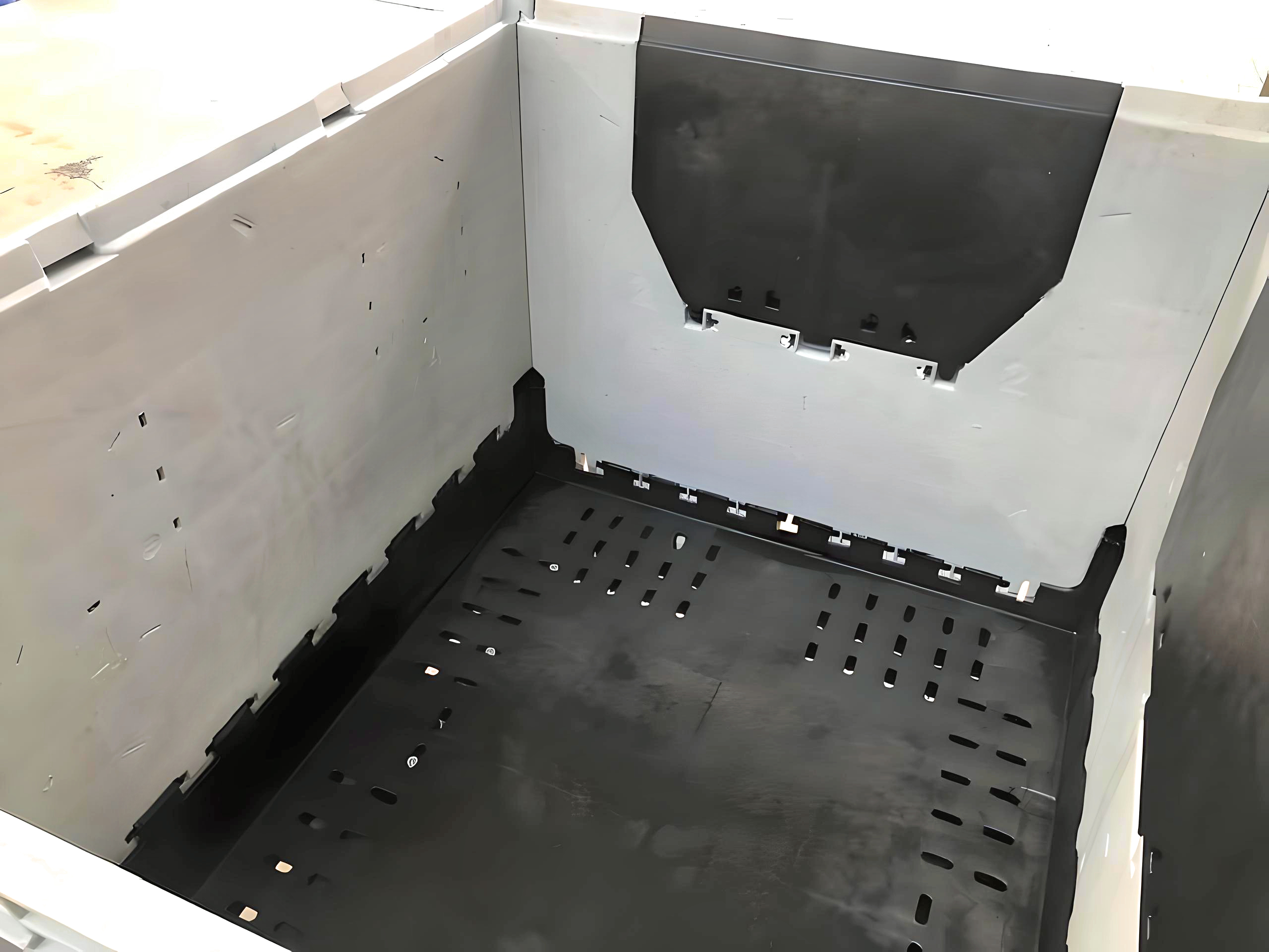 GLT Mehrwegbehälter Palettenbox Großraumladungsträger 710 Liter - 120 x 100 x 97,5 cm GLT Mehrwegbehälter Palettenbox Großraumladungsträger 710 Liter - 120 x 100 x 97,5 cm