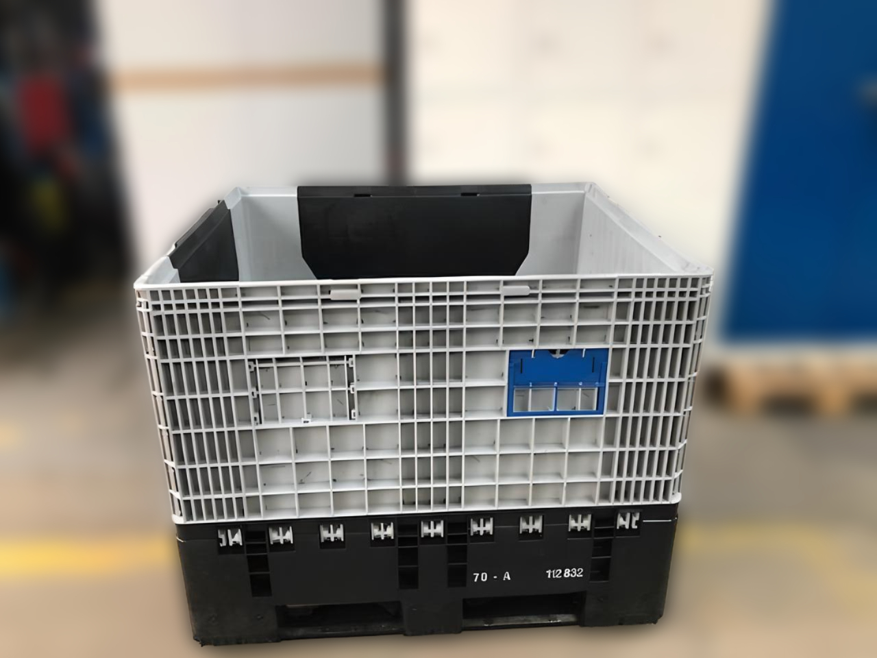 GLT Mehrwegbehälter Palettenbox Großraumladungsträger 710 Liter - 120 x 100 x 97,5 cm GLT Mehrwegbehälter Palettenbox Großraumladungsträger 710 Liter - 120 x 100 x 97,5 cm